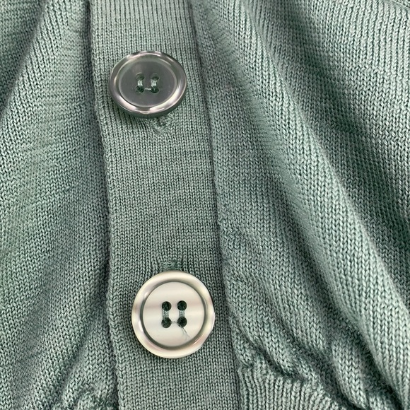 Uomo Bravo button down vest 100% Merino - Picture 10 of 10